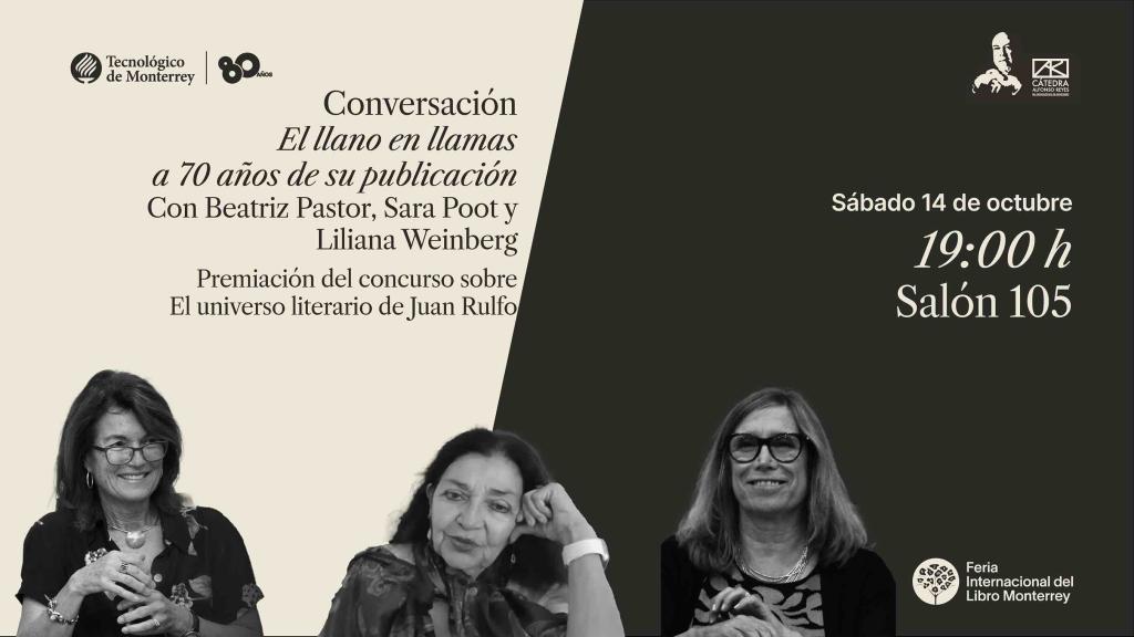 Conversación El llano en llamas a 70 años de su publicación y Premiación del Concurso sobre el universo literario de Juan Rulfo