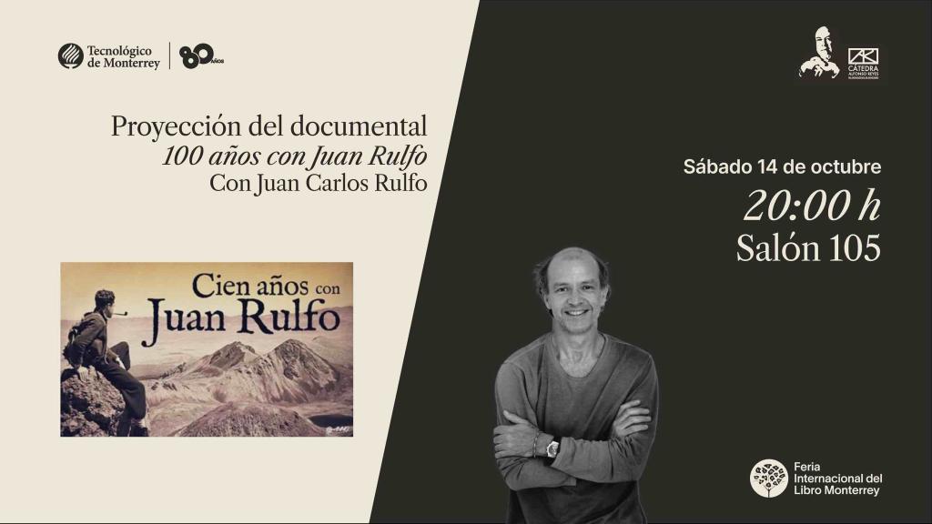 Proyección del documental 100 años con Juan Rulfo