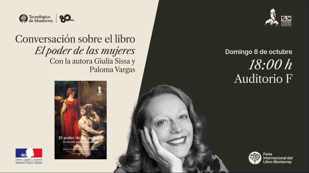 Conversación sobre el libro El poder de las mujeres de Giulia Sissa